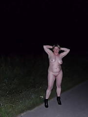 Severine naked outside Amateur MILF