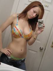 Exgf sweetie - went away to college, she sent some pics...oops. one of the many reasons it didnt work out...enjoy! :)