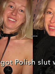 Margot Polish wifey before & after