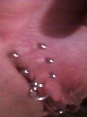 She was so horny and then she sent me these pictures of her pussy rivets and i havent seen her since, im too freaked out.