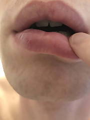 My blowjob Lips  throat Amateur Blowjob Closeup