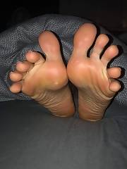 Girlfriends feet Feet White Toes Girlfriend