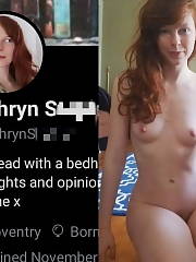 Exposed whore Kathryn Amateur Redhead Voyeur