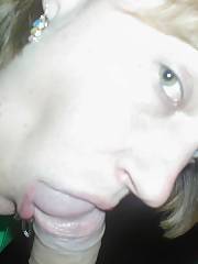My friends MILF sucking my dick, shes an oral slut and i think her hubby is gay