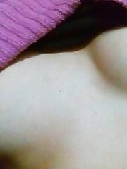 My gf Indian boobs