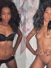 Tabitha Anyuat dressed undressed black girl nude