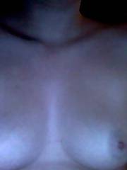 Leah exposes her tiny boobs on web cam! 21yo (uk girl)