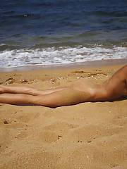She is my wife. she loves be nude at the beach, to make all the men want her