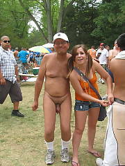 Outdoor CFNM Amateur Public Nudity Voyeur