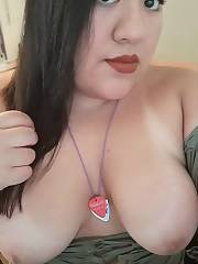 My girlfriend Latina Mexican Bbw huge Tits Boobs Ghost Nipples