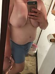 Exgirlfriend Bbw Chubby Fat Girl Redhead huge Boobs Boobs huge Tits huge Natural Tits Tits Cute